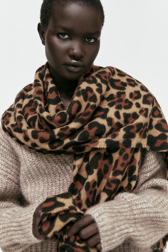Leopard Print Scarf Leopard Print Scarf